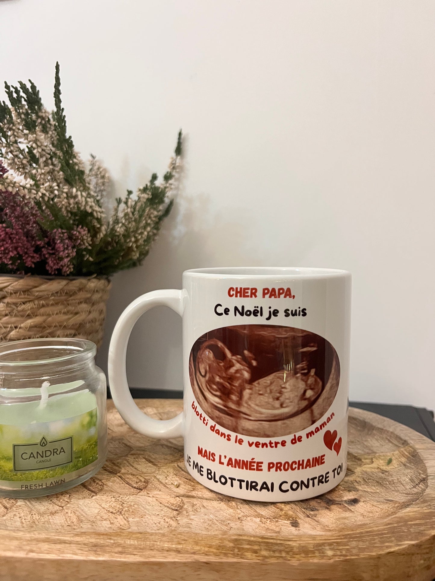 Mug echographie Noël