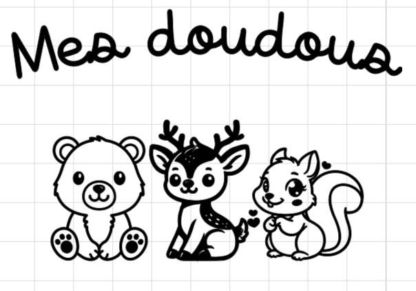 Pochon " mes petites affaires"