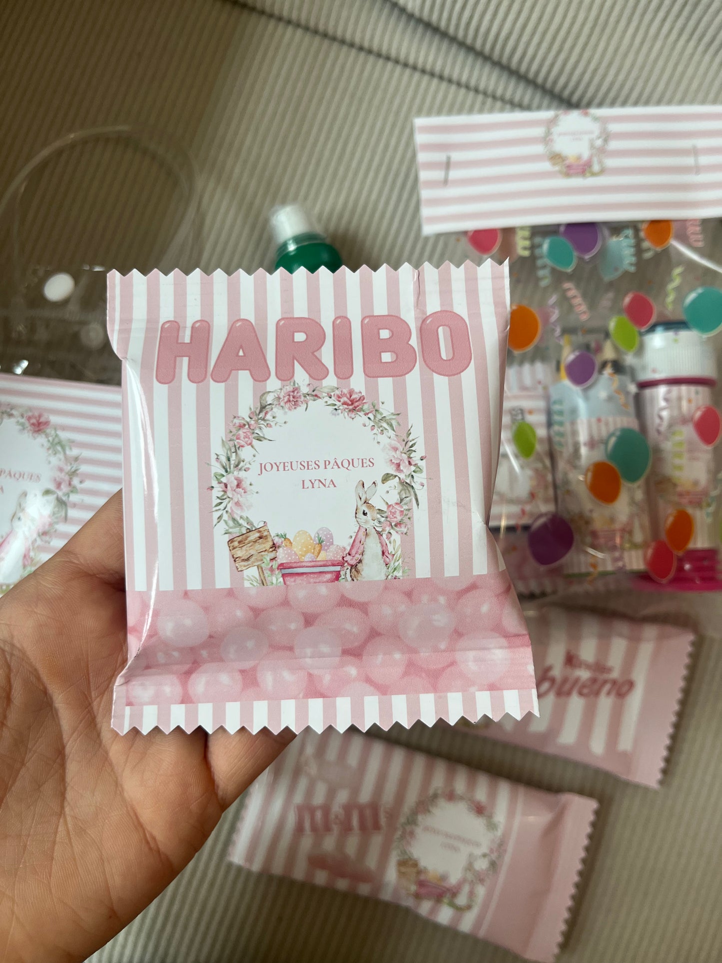 Sachets Haribo dragibus X10