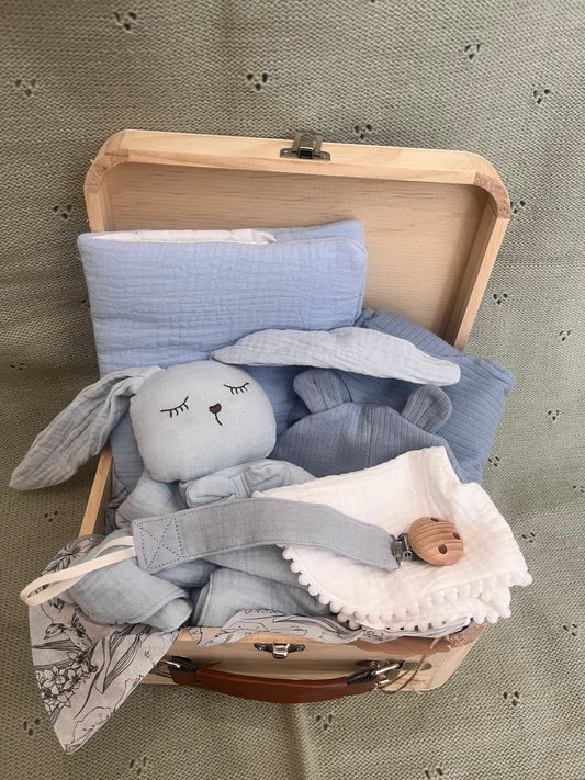 Coffret boite naissance broderie