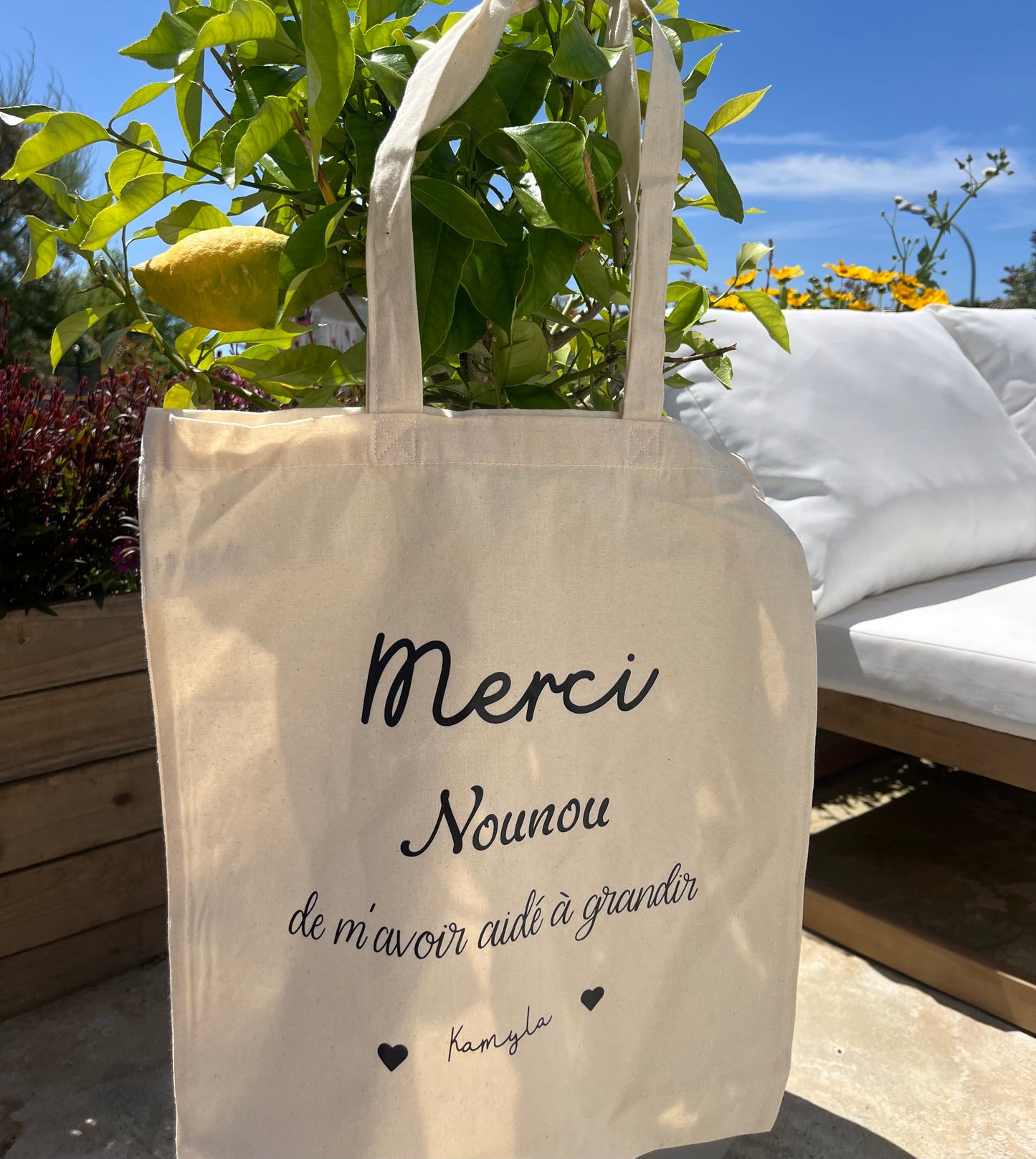 Tote bag à offrir