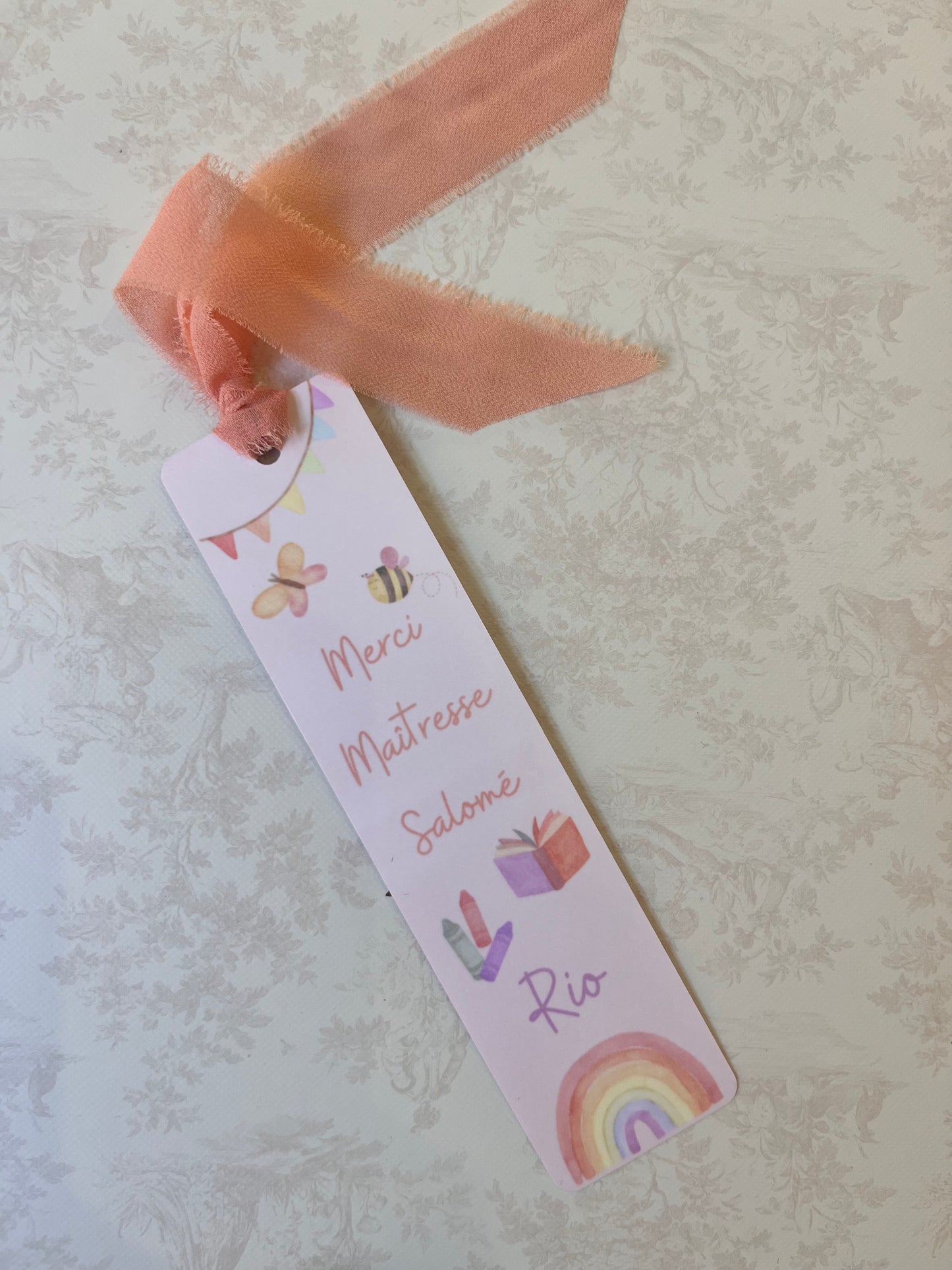 Marque page fin d'année scolaire
