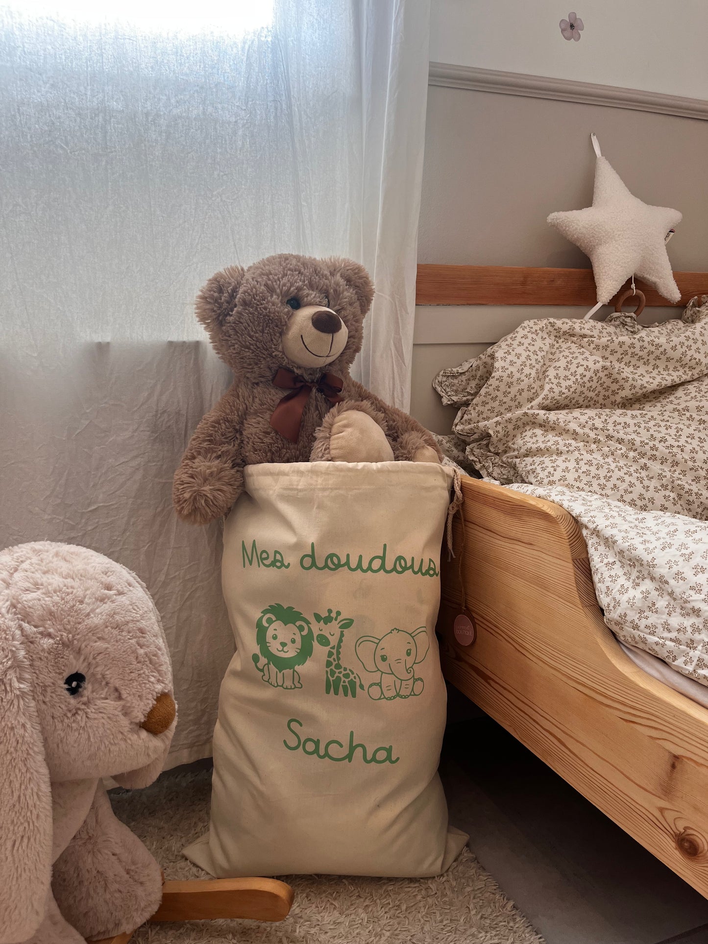 Pochon XXL " Mes doudou "