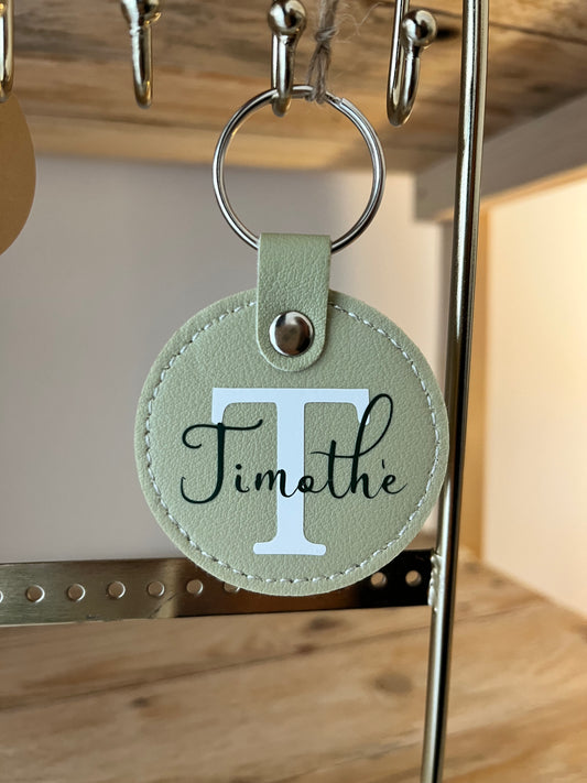 Porte clef rond