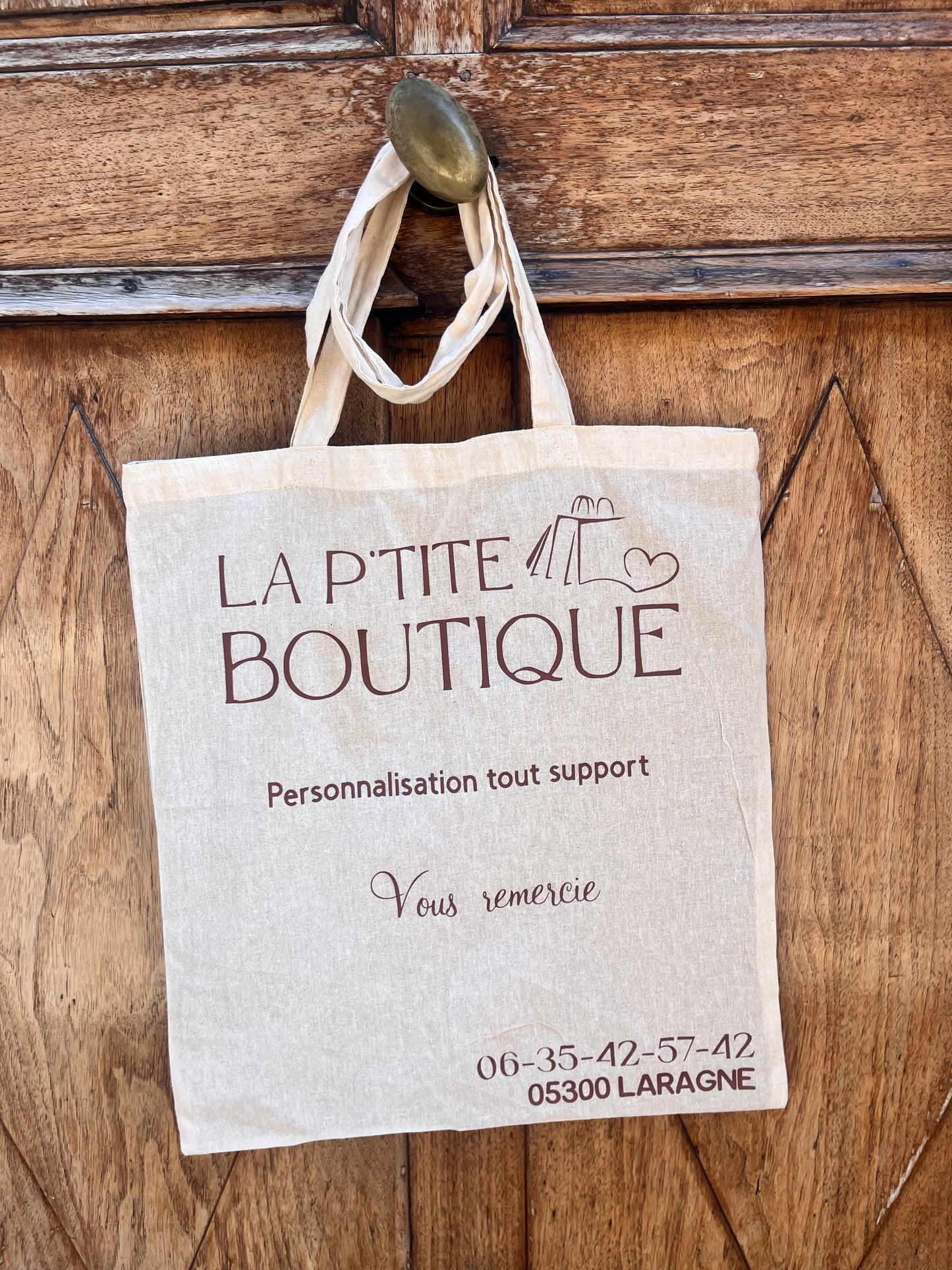 Tote bag La P'tite Boutique