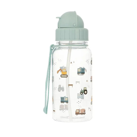 Bouteille en plastique div motifs